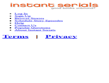 Tablet Screenshot of instantserials.com